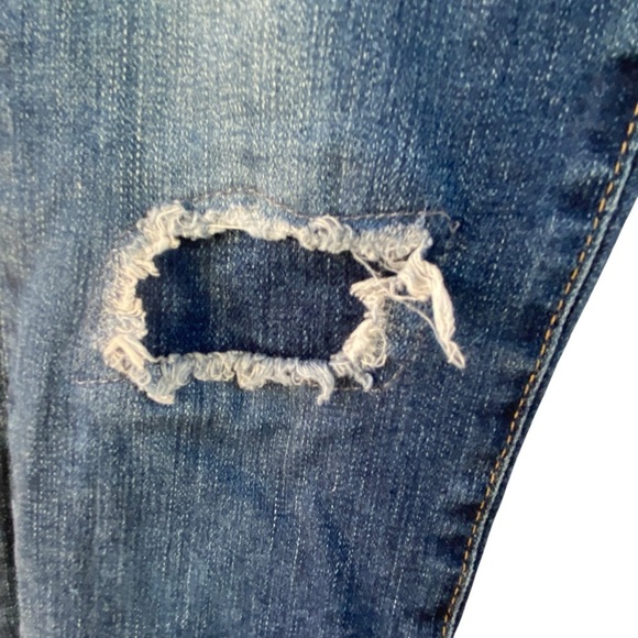 Ag Adriano Goldschmied Vintage Distress Blue Skinny Legging Ankle Jean SZ 26 - Picture 7 of 15